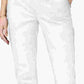 Calça feminina slim Maison Jules branca - tamanho 4