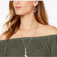 Blusa feminina conversível ombro a ombro estilo &amp; co, verde, tamanho médio