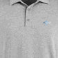 Camisa Polo Masculina Attack Life Manga Longa Cinza Tamanho Médio