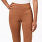 Calça Ponte Feminina Cambridge Pull On Charter Club Marrom Tamanho 12