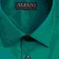 Camisa social masculina Alfatech By Alfani Slim Fit Performance Stretch Easy Care Solid, verde, tamanho 14,5x32-33