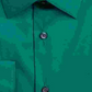 Camisa social masculina Alfatech By Alfani Slim Fit Performance Stretch Easy Care Solid, verde, tamanho 14,5x32-33