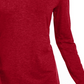 Blusa feminina de gola alta Maison Jules, vermelha, tamanho pequeno