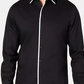 Camisa Victor Masculina INC International Concepts Preta Tamanho Pequeno