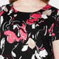Camiseta estampada plus size feminina Alfani, tamanho vinho, tamanho 2X