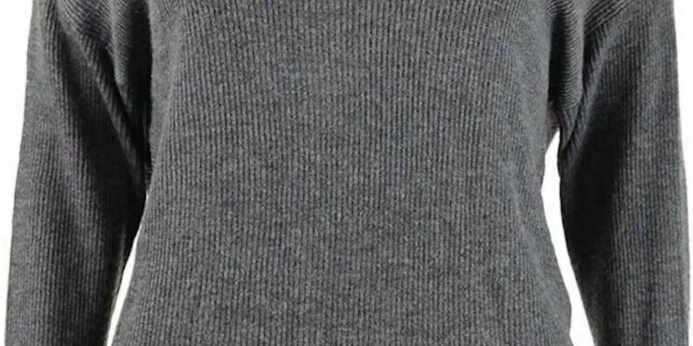 Bar III Women's Wear 2 Ways Twist Suéter Cinza Tamanho Médio