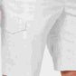 Shorts cargo masculino Attack Life Fairway, branco, tamanho 38