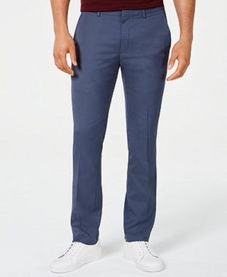 Calça Chino Alfatech Classic-Fit Masculina Alfani Azul Marinho Tamanho 34X29