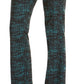Calça feminina JM Collection, verde, tamanho XX-G
