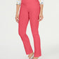 Calças de controle de barriga femininas Charter Club Cambridge Skinny Pull-On, coral, tamanho 8