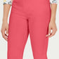 Calças de controle de barriga femininas Charter Club Cambridge Skinny Pull-On, coral, tamanho 8