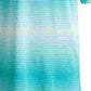 Polo masculino Attack Life Lambert Ombre Stripe Verde Tamanho Pequeno