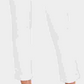 Calça jeans estilo boyfriend feminina, branca, tamanho grande