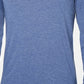 Camiseta masculina Alfani com decote em V, azul, tamanho extragrande