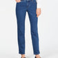 Calça jeans feminina Charter Club Tummy Control na altura do tornozelo, azul, tamanho 10