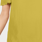 JM Collection Top feminino com babados e ombros de fora, verde, tamanho XX-G