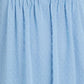 Charter Club Blusa feminina texturizada com babados duplos, azul, tamanho médio