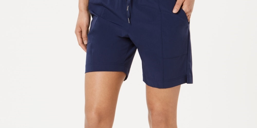 Shorts Ideology Feminino 7 Woven Azul Tamanho X-G