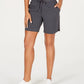 Shorts Feminino Ideology 7 Woven Cinza Tamanho Grande