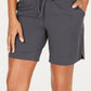 Shorts Feminino Ideology 7 Woven Cinza Tamanho Grande