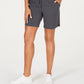 Shorts Feminino Ideology 7 Woven Cinza Tamanho Grande