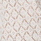 Blusa feminina Karen Scott com estampa de videira e manga 3/4, bege, tamanho grande