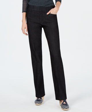Charter Club Women's Denim Trousers Black Size 12 Petite