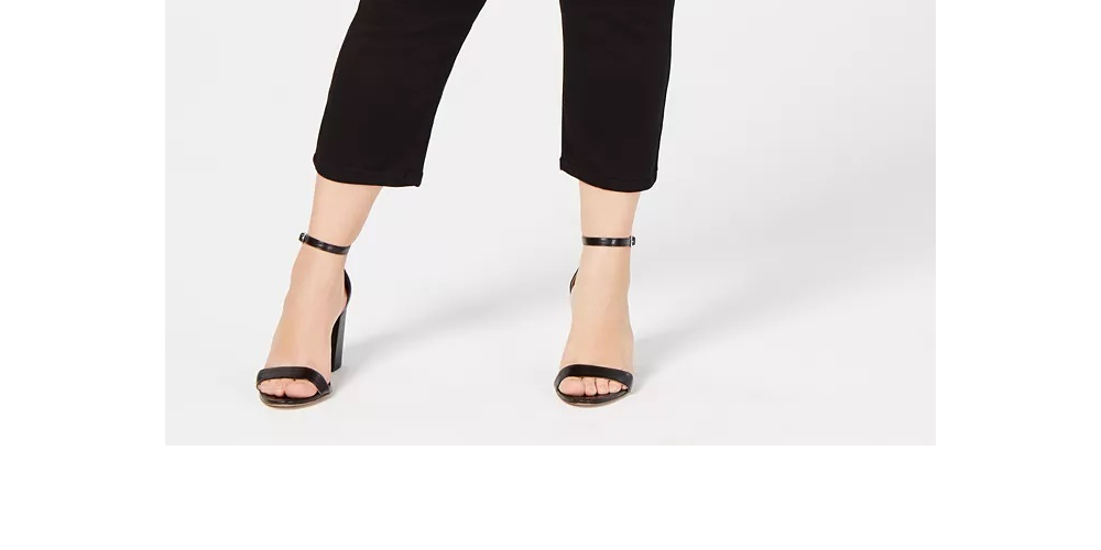 Calça jeans skinny curta Incfinity feminina da INC International Concepts, azul, tamanho 22W