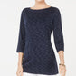 Karen Scott Blusa Feminina Gola Canoa Space Dyed Preta Tamanho X-G