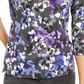 Karen Scott Blusa Feminina Estampada Manga 3/4 - Cinza - Tamanho Pequeno - Médio