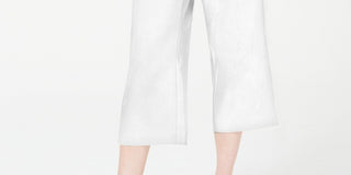 Calças culotte Alfani para mulher, tamanho pequeno, branca