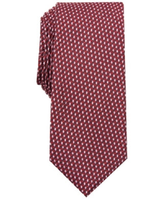 Alfani Men's Perrone Silk Blend Business Neck Tie Red Size Regular