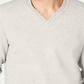 Moletom texturizado com gola dividida masculino INC International Concepts, tamanho X-G, branco