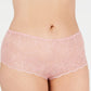 INC International Concepts Shorts de renda feminino plus size rosa tamanho 1X
