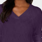 Karen Scott Suéter Feminino Ponto Cesto Roxo Tamanho XS
