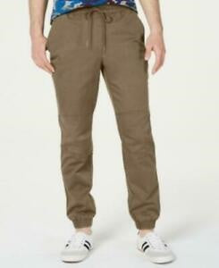 Calça de corrida articulada masculina American Rag, bege, tamanho médio