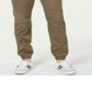Calça de corrida articulada masculina American Rag, bege, tamanho médio