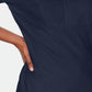 Karen Scott Top Feminino de Algodão com Ilhós e Jugo Azul Marinho Tamanho XS
