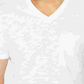 Camiseta masculina com decote em V e bolso, tamanho pequeno, da INC International Concepts