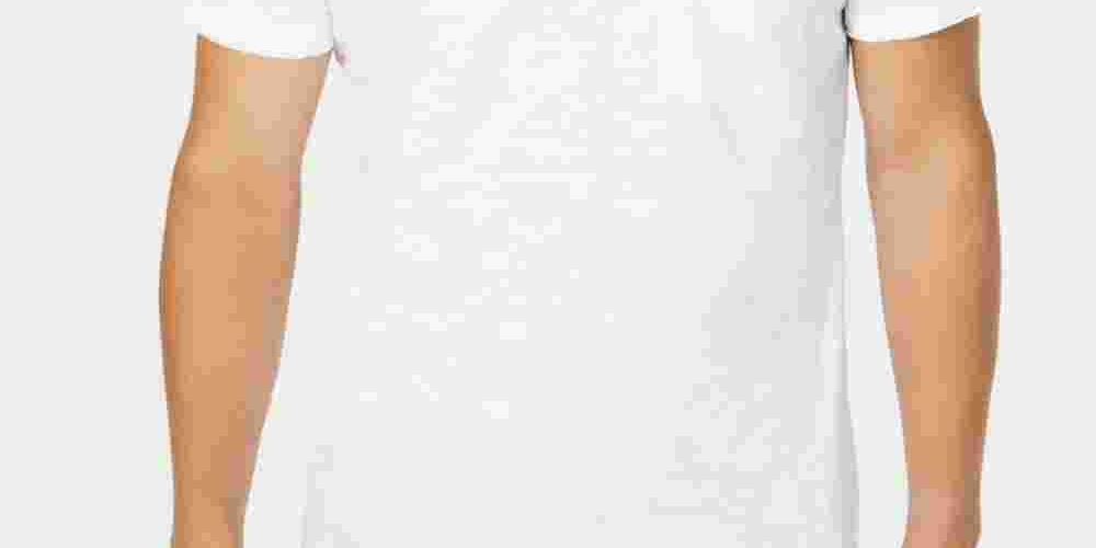 Camiseta masculina com decote em V e bolso, tamanho pequeno, da INC International Concepts