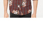 Camisa casual xadrez floral masculina INC International Concepts vermelha tamanho pequeno