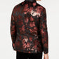 Blazer masculino slim fit com jacquard ferrugem floral marrom tamanho grande da INC International Concepts