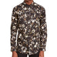Camisa floral masculina Dominic da INC International Concepts, preta, tamanho XX-G