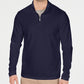 Suéter Alfani Masculino Texturizado com Zíper de 1/4 Azul Marinho Tamanho XX-G