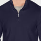 Suéter Alfani Masculino Texturizado com Zíper de 1/4 Azul Marinho Tamanho XX-G