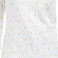 Karen Scott Blusa Feminina Glitter Starburst Gola Redonda Branca Tamanho X-G