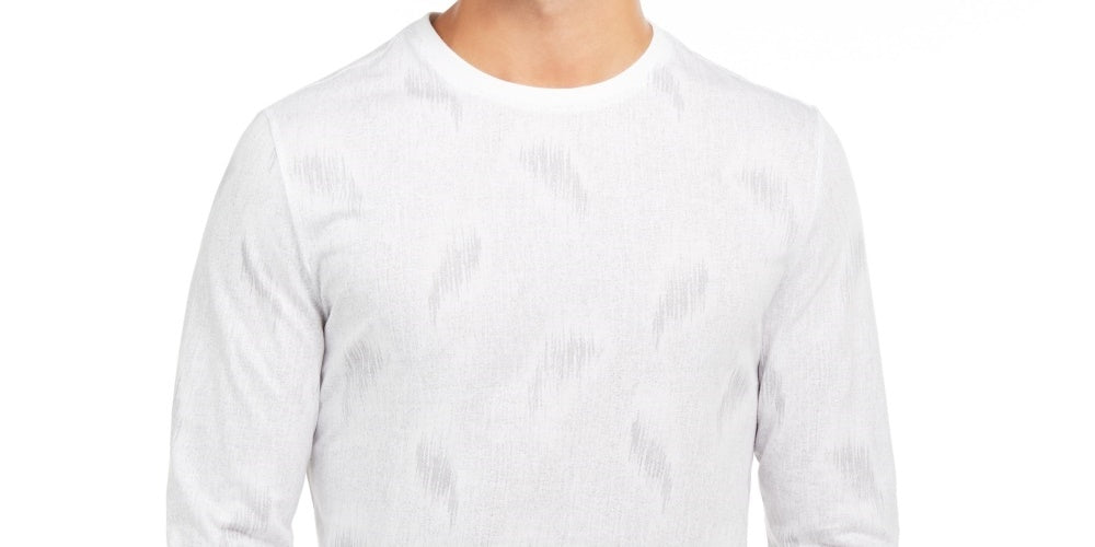 Camisa estampada masculina Alfani Paisley cinza tamanho pequeno