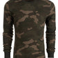 Camisa térmica masculina American Rag verde tamanho grande