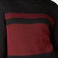 Karen Scott Suéter Feminino Petite Colorblock Algodão Gola Alta Branco Tamanho Petit