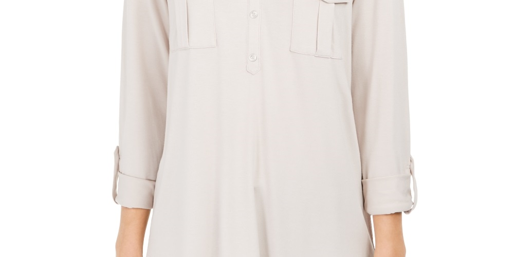 Top Feminino Style &amp; Co Bege Tamanho P